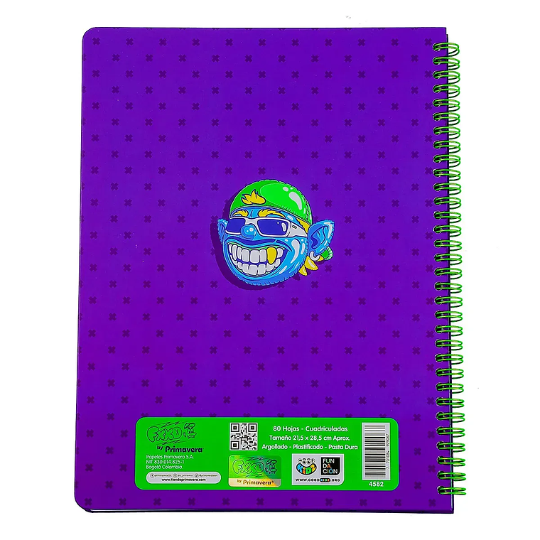 Cuaderno Argollado Pasta Dura FERXXO spell 2