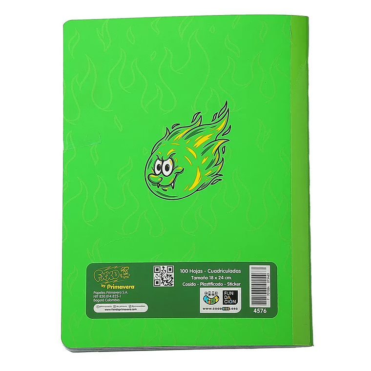 Cuaderno Cosido FERXXO Fireball Rayado  3