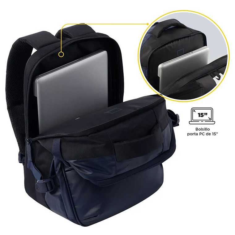 Morral Multifuncional de Viaje Trip Mediano Azul 3