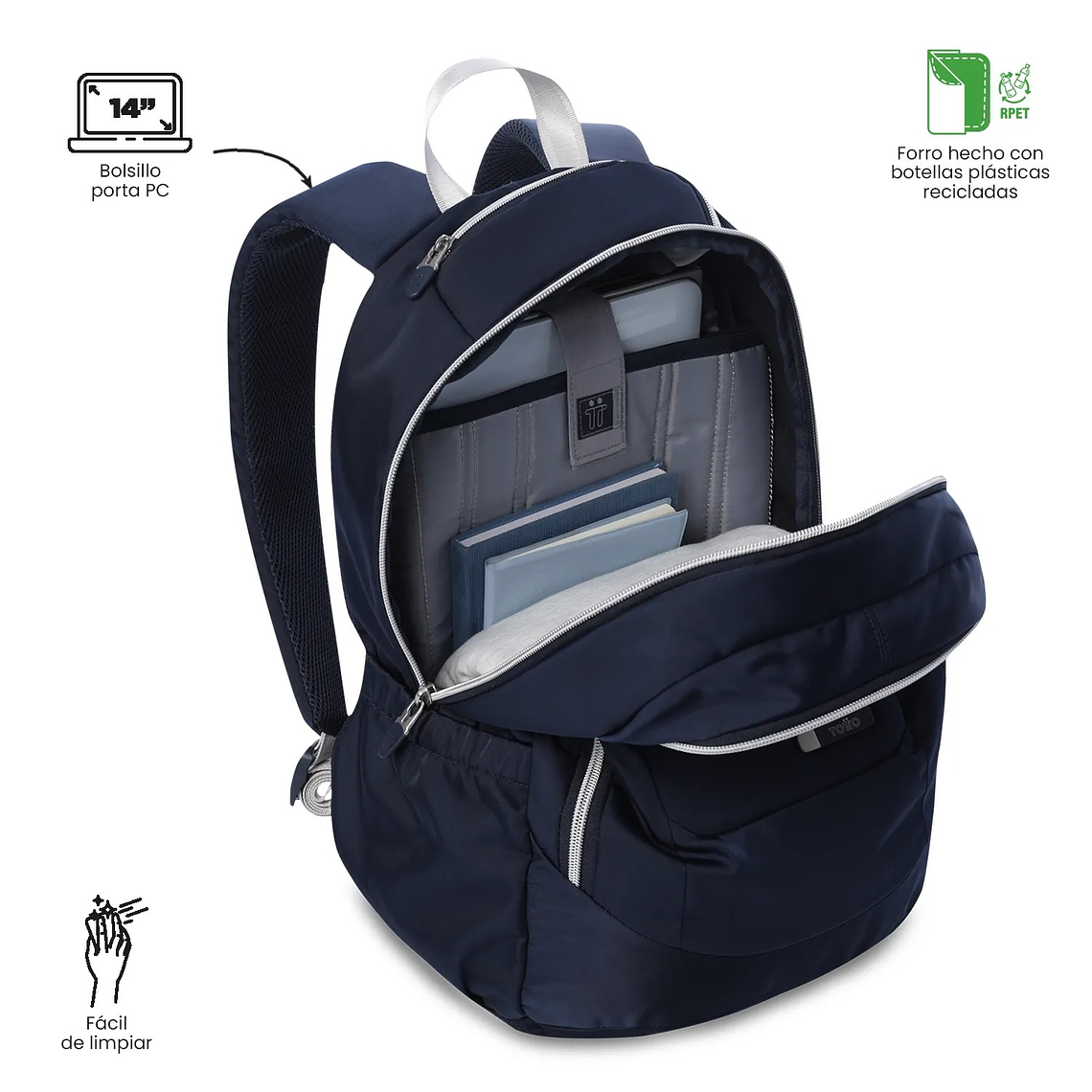 Morral Universitario Porta PC 14