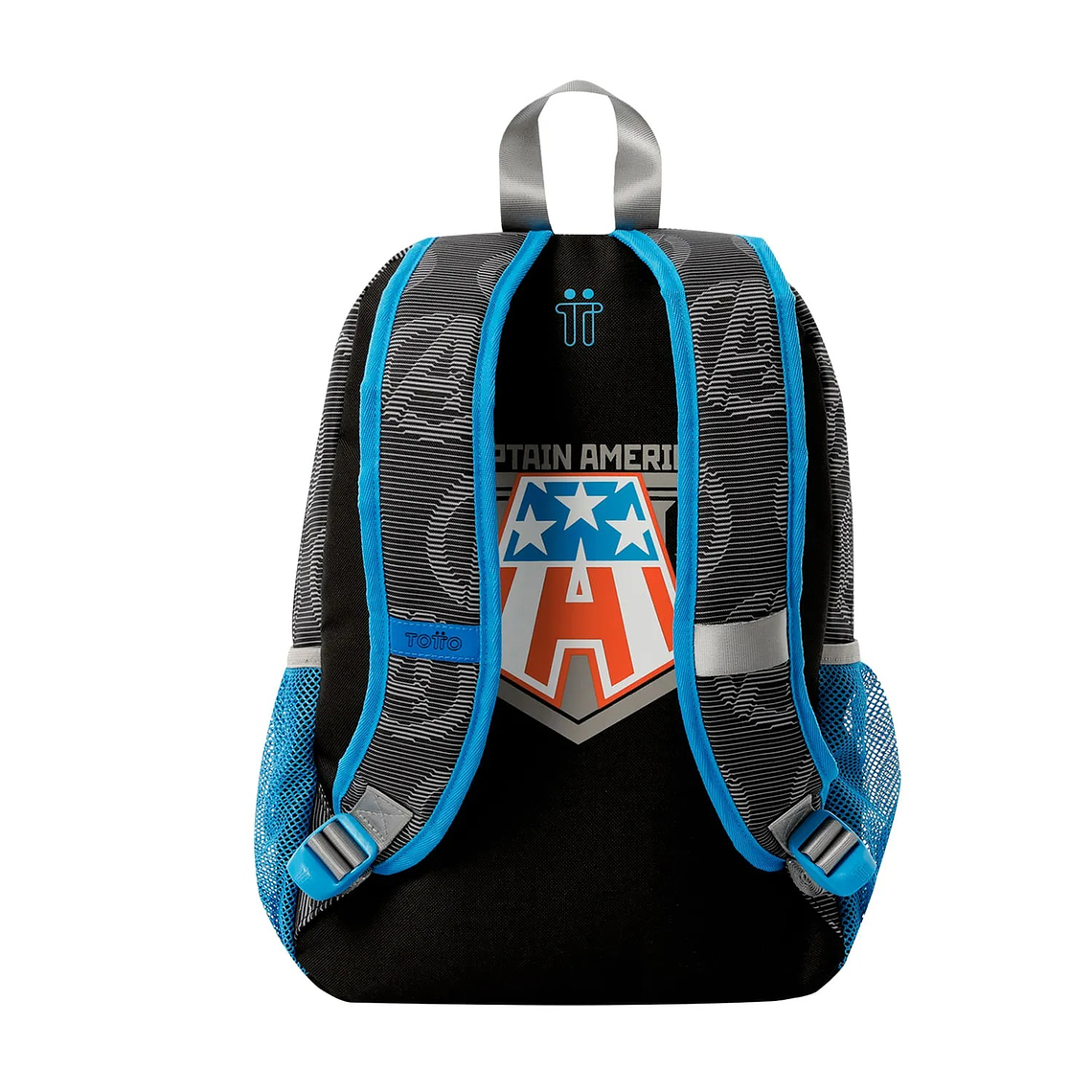 Morral para Niño Avengers Capitán América Mediano Gris 6
