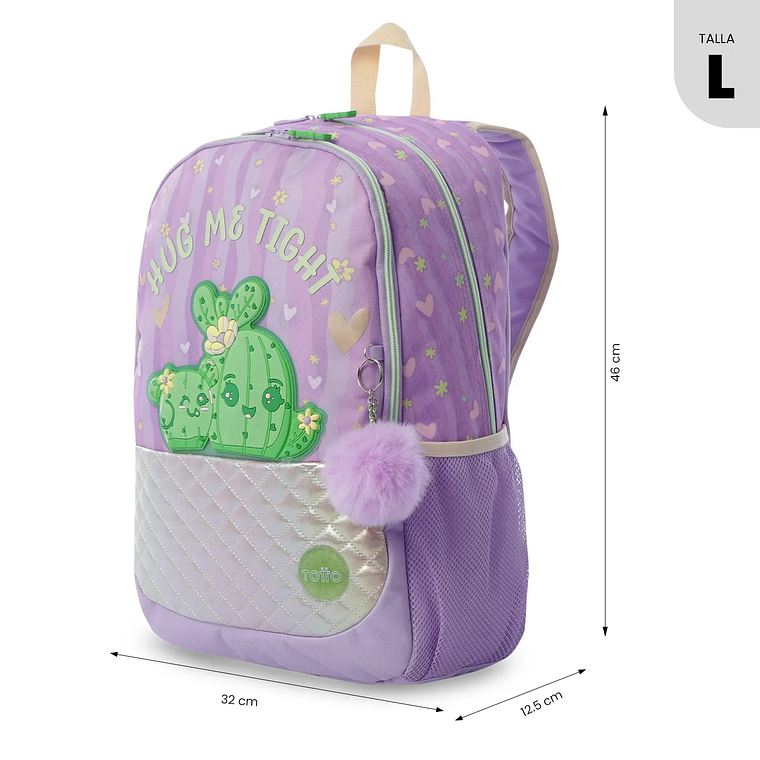 Morral para Niña Kacty Grande Morado 4