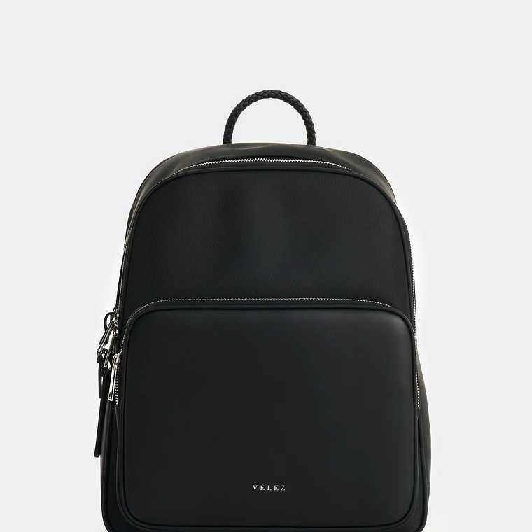 Tula morral de cuero y lona para mujer Legal 1