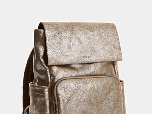 Morral de cuero folia para mujer Zermat