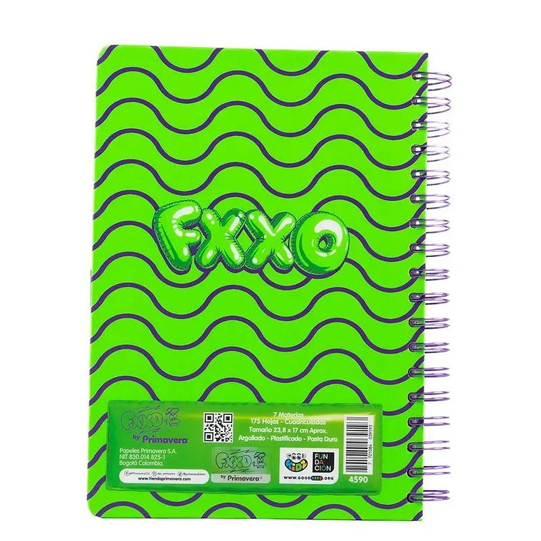 Cuaderno Argollado FERXXO Multimaterias Inflable 3