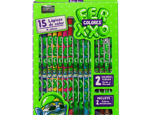 Colores FERXXO X15 Lápices 16 Colores