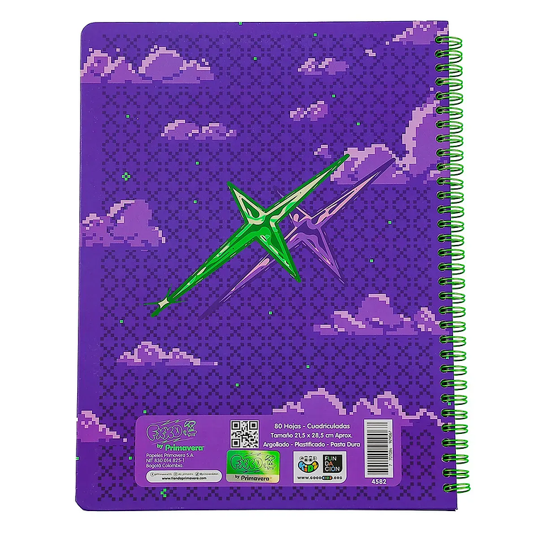 Cuaderno Argollado Pasta Dura FERXXO Pixels 2