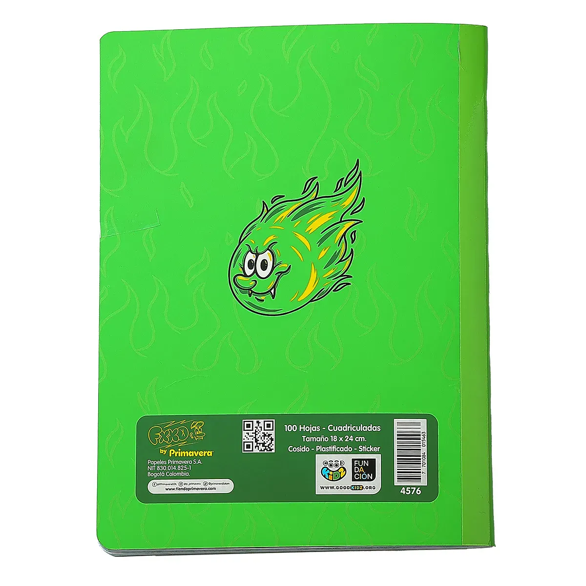 Cuaderno Cosido FERXXO Fireball Rayado  3