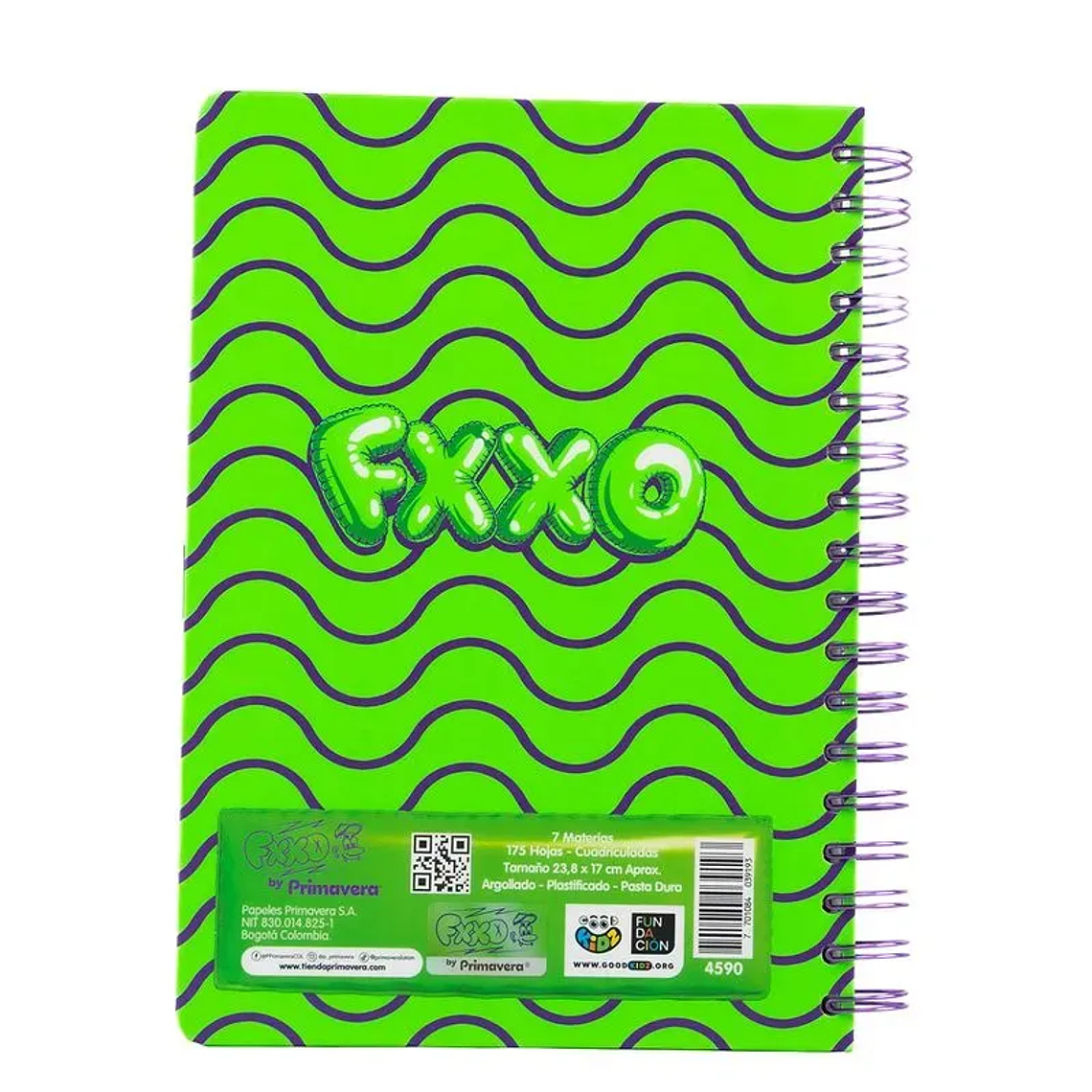 Cuaderno Argollado FERXXO Multimaterias Inflable 3