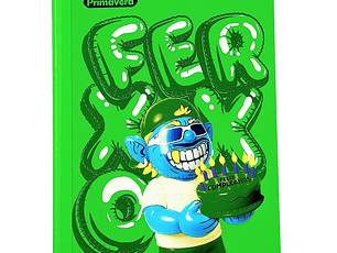 Cuaderno Cosido FERXXO Feliz Cumpleaños HOJAS RAYAS