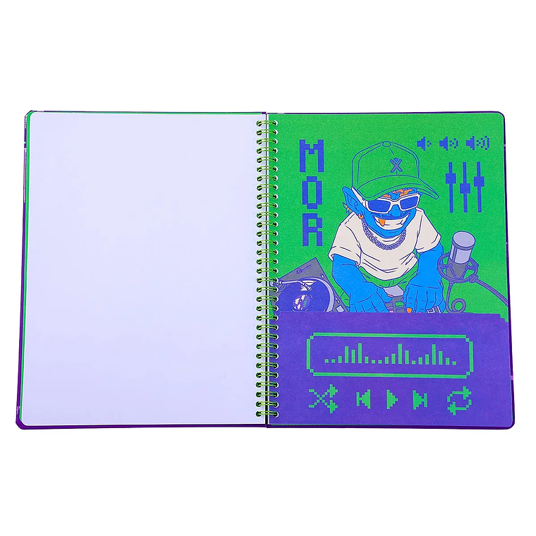 Cuaderno Argollado Pasta Dura FERXXO Pixels 6