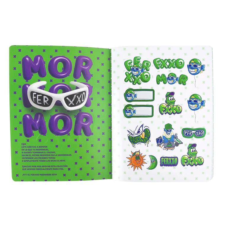 Cuaderno Cosido FERXXO Feliz Cumpleaños HOJAS RAYAS 6