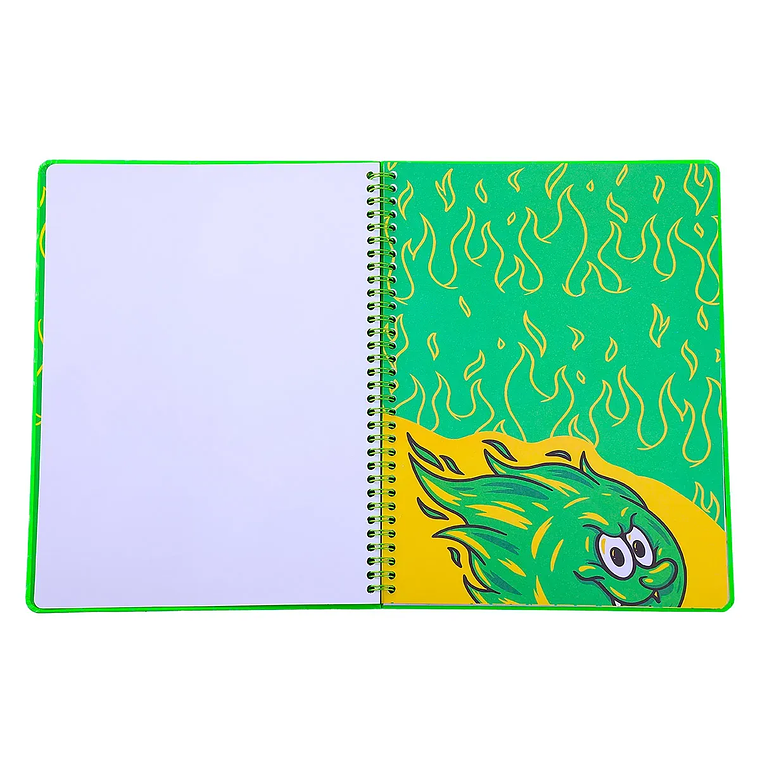 Cuaderno Argollado Pasta Dura FERXXO Llamas RAYADO 5