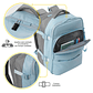 Morral Multifuncional de Viaje Mediano Trip Azul - Miniatura 5