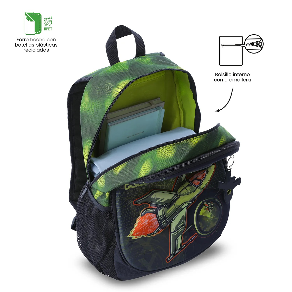 Morral para Niño Explorer Ship Grande Verde 4