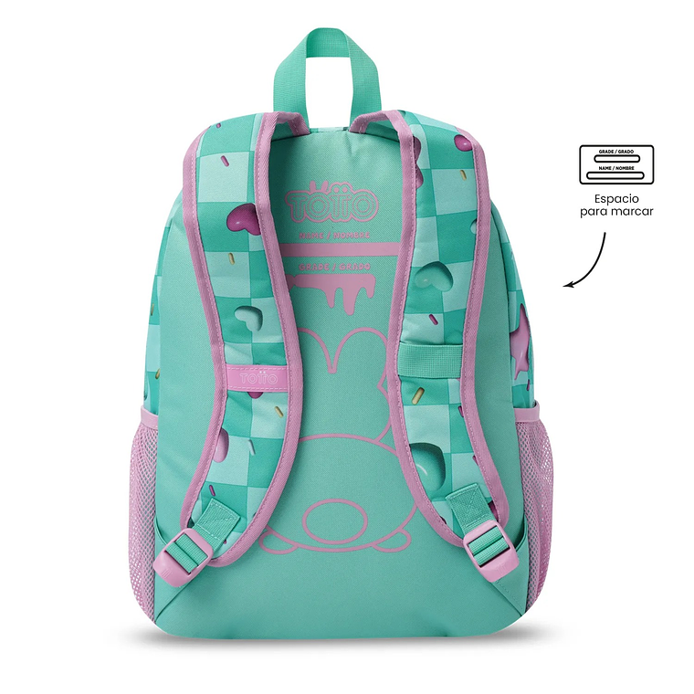 Morral para Niña Bunny Pump Mediano Verde 5