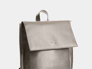 Morral de cuero grabado para mujer Cala