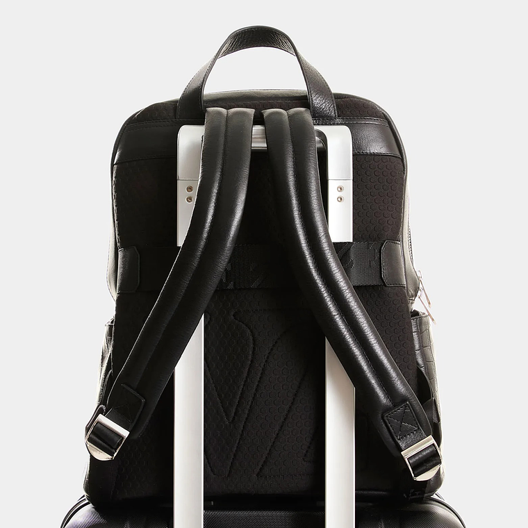 Morral de cuero grabado para mujer Georgia 3