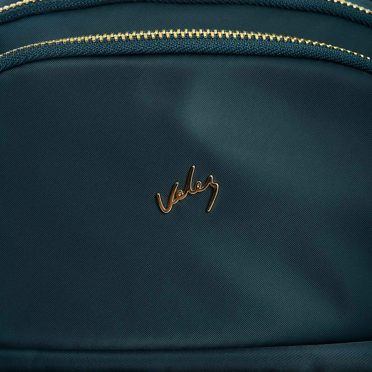 Tula morral en lona y cuero para mujer Biel 5