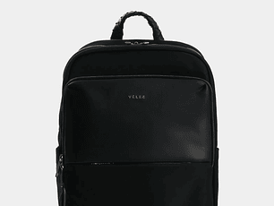 Morral Marfilo de cuero y nylon para mujer manija trenzada