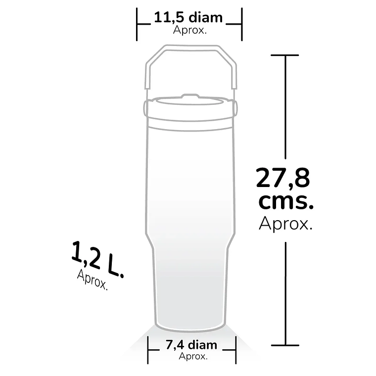 Termos FERXXO Metálico ST 1,2 L 3