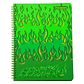 Cuaderno Argollado Pasta Dura FERXXO Llamas RAYADO - Miniatura 1