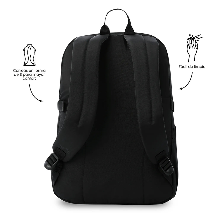 Morral de Viaje Grande Easy Negro 4