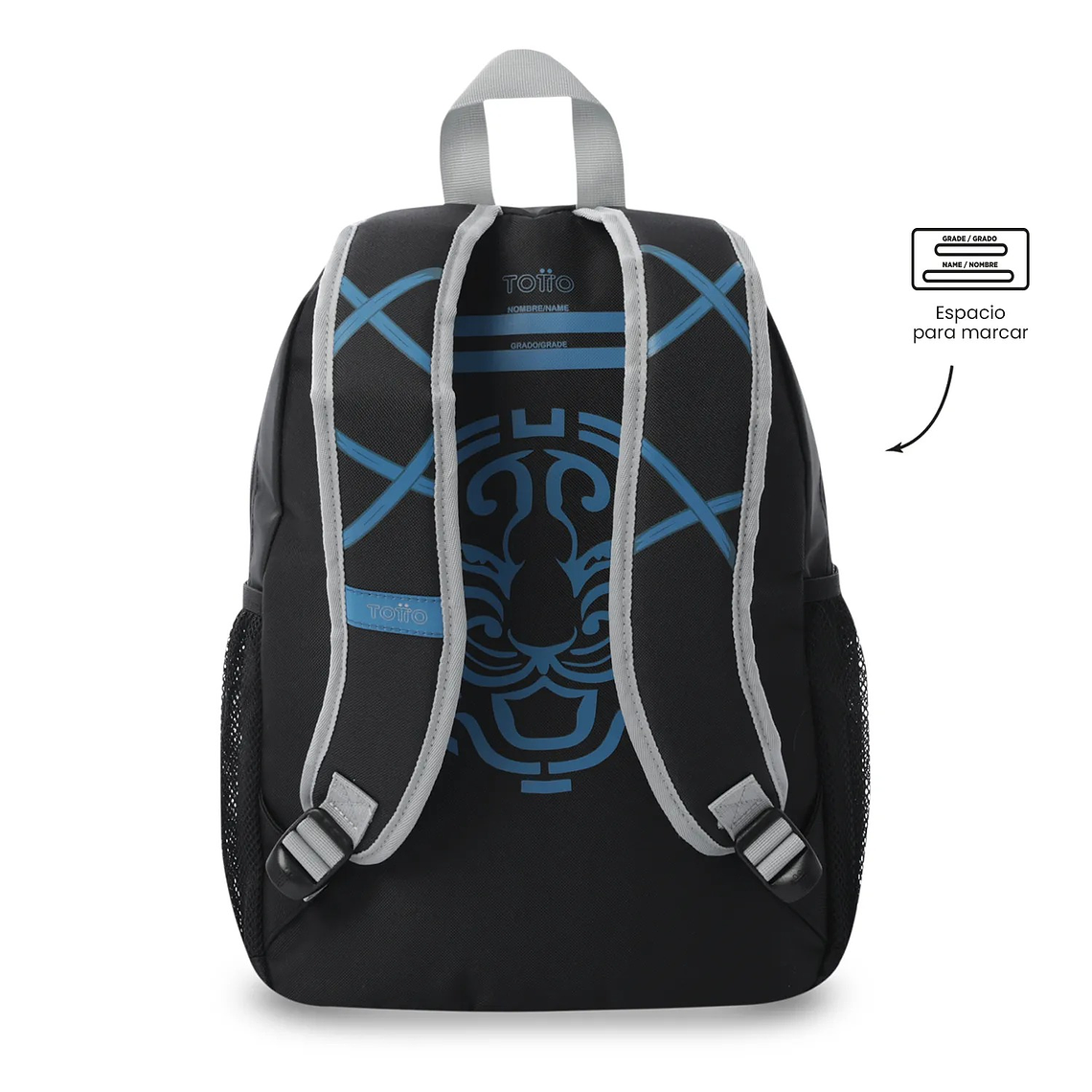 Morral para Niño Hanzo Mediano Negro 2