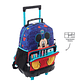 Morral con ruedas Niño Mickey Mediano Azul - Miniatura 3