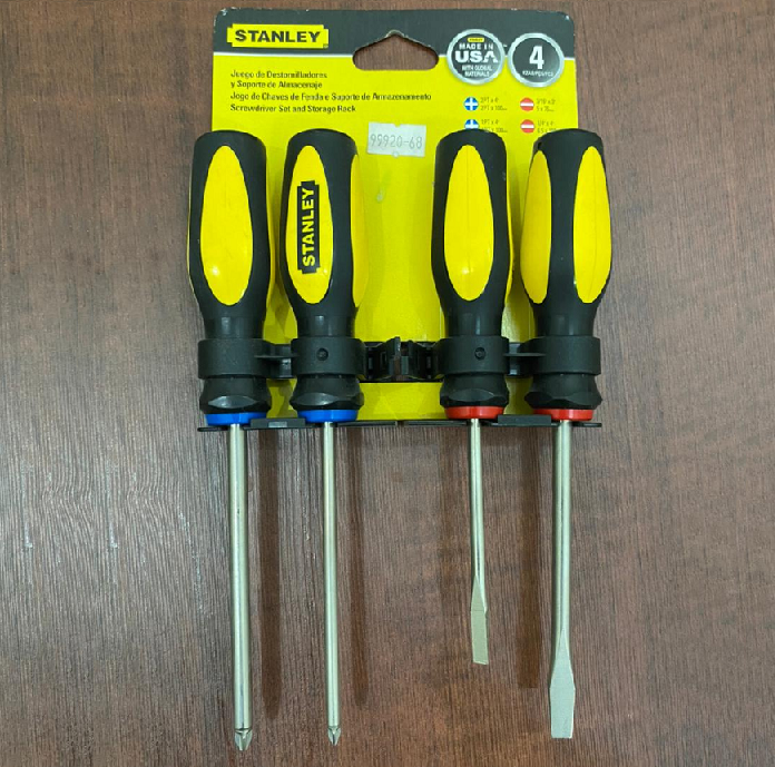 Kit Destornillador 4pc Stanley