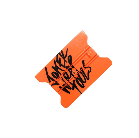 TARJETA MAG NEON ORANGE MAGNETICA