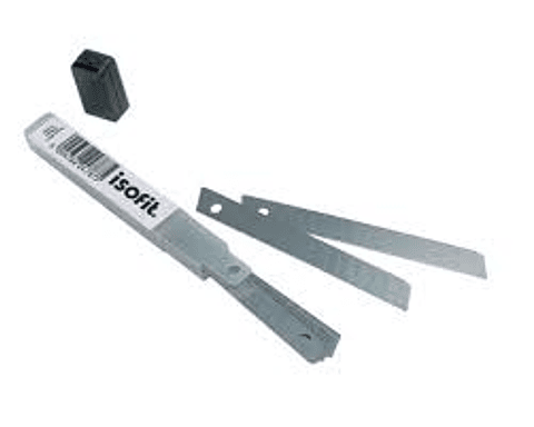 HOJAS REPUESTO ISOFIT 9MM 10UN