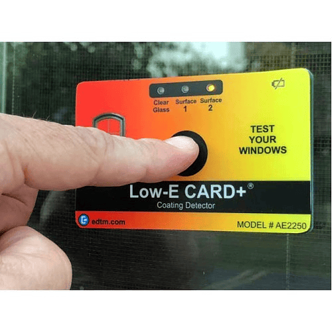 TARJETA MEDIDORA LOW E+