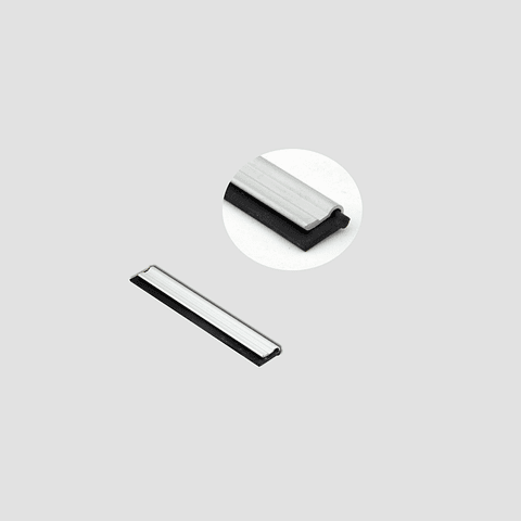 Plumilla Canal 14cm ALUMINIO