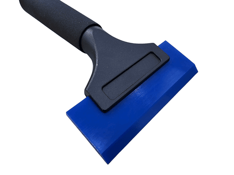 MANGO ALUMINIO LARGO CON SQUEEGEE BLUE