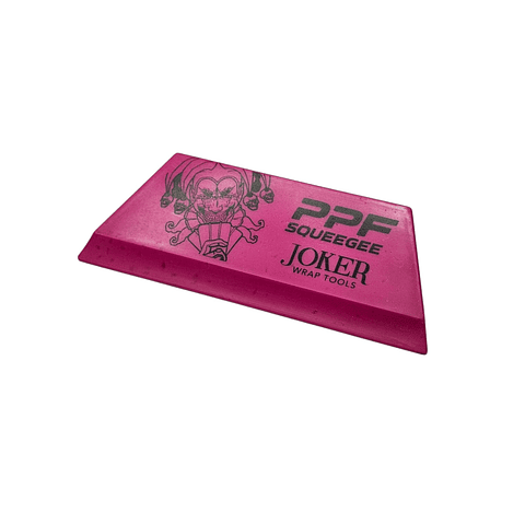 Goma Squeegee 5" Joker Pink (Dureza Media) Cortada y Biselada para Polarizado y Láminas de Seguridad