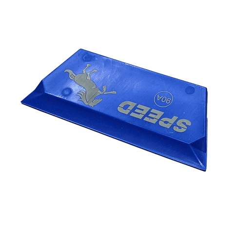 Goma Squeegee 5" Speed Azul (Dureza Media) Cortada y Biselada para Polarizado y Láminas de Seguridad