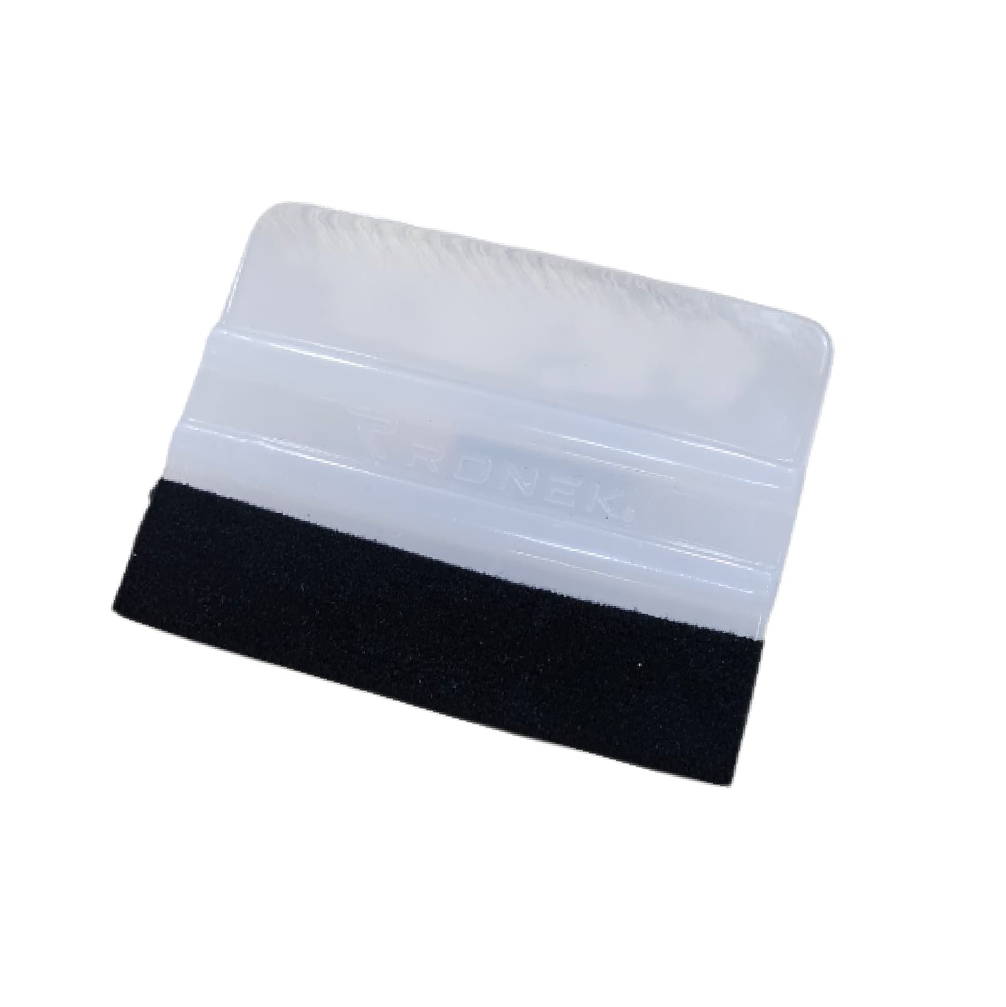 TARJETA SUAVE NATURAL CON FIELTRO RONEK