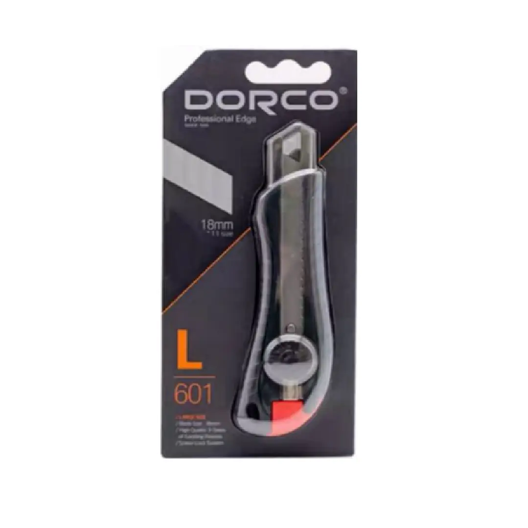 CUCHILLO CARTONERO 18MM (GRANDE) PROFESIONAL DORCO 3