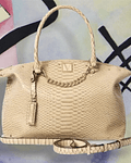 Cartera Beige 