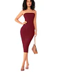 vestido straples a la rodilla  - Miniatura 2