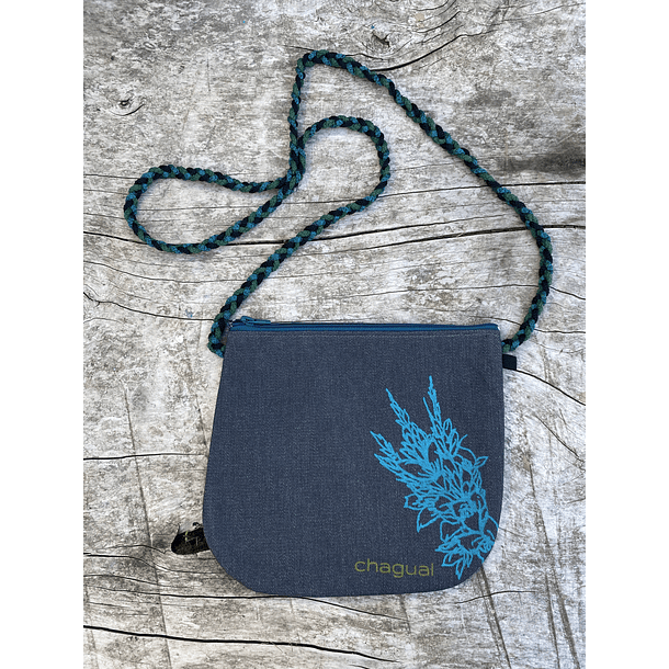 Cartera jeans chagual 