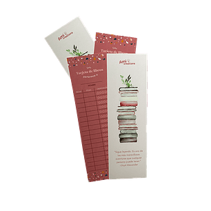 Marcapáginas calificador – Marca tus libros leídos y califícalos con estilo