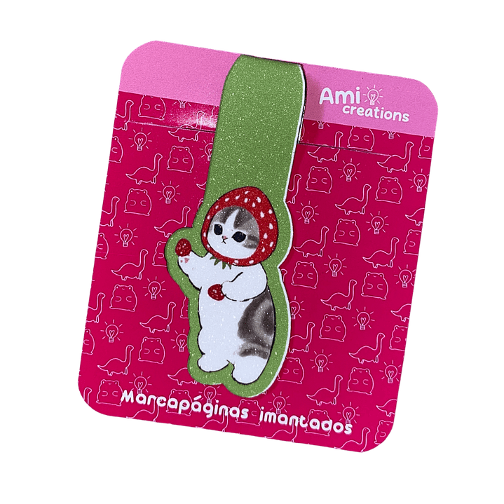 Marcapáginas imantado - Mofu Frutilla 1