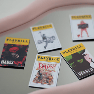 Mini Imantados de Playbills Personalizados – Regalos para Teatro Musical