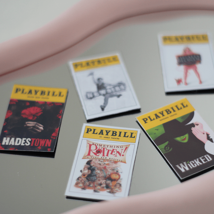 Mini Imantados de Playbills Personalizados – Regalos para Teatro Musical 1