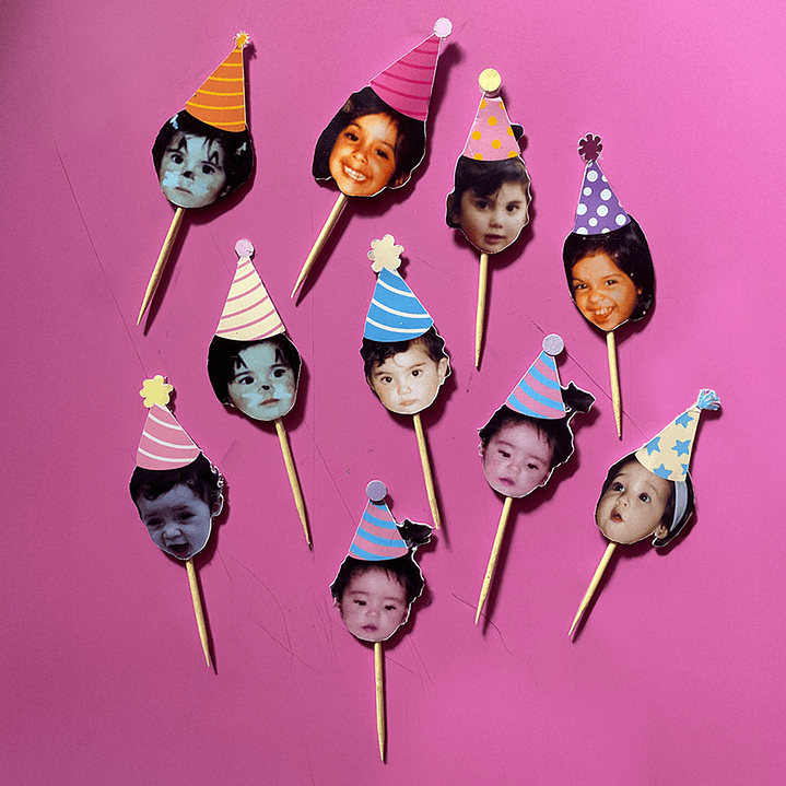 10 Toppers de Cumpleaños Personalizados – Con foto, temática o personajes favoritos 2