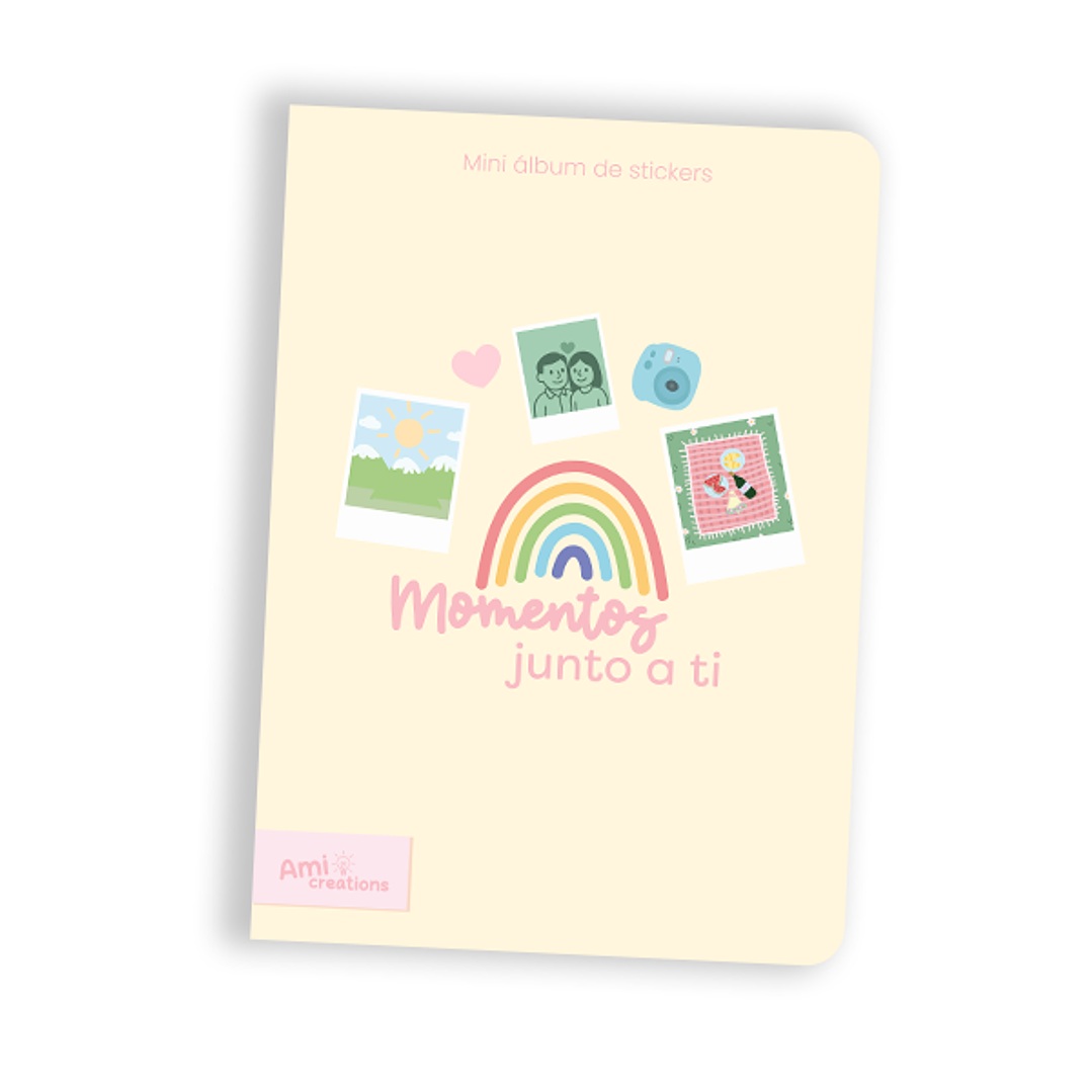 Mini álbum Pareja | 47 Láminas con fotografías y elementos personalizados 6