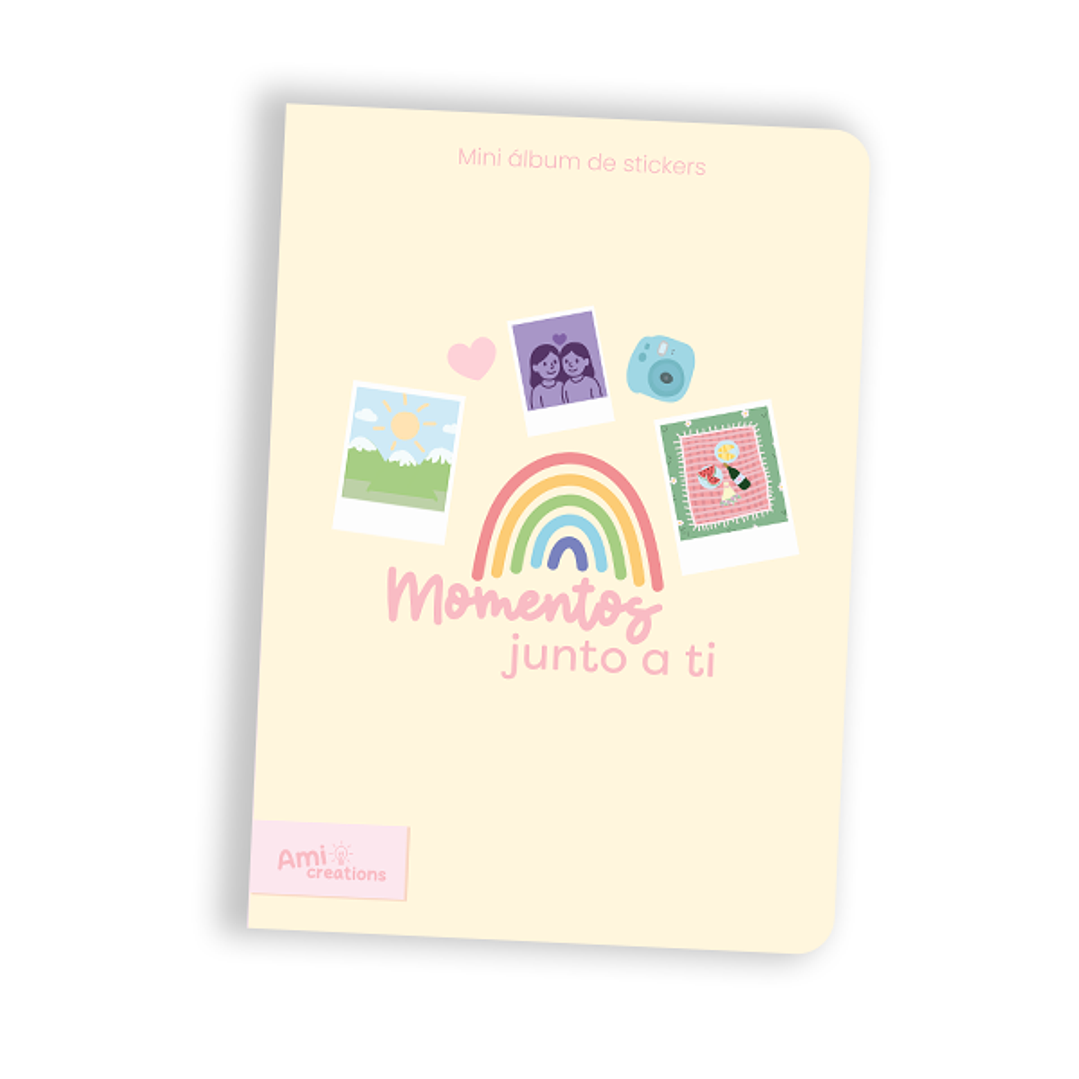 Mini álbum Pareja | 47 Láminas con fotografías y elementos personalizados 7