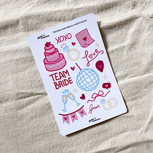 Stickers | Temática matrimonio